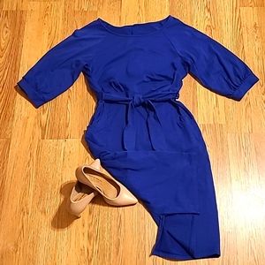 Vestidos large 3/4 sleeve dress